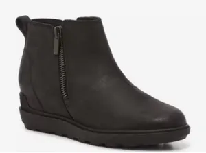 SOREL Evie II Zip Waterproof Bootie Black Size 7 thumbnail 1