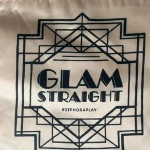 Sephora Glam Straight Drawstring Satin MakeUp Delicates Travel Bag Champagne New thumbnail 2