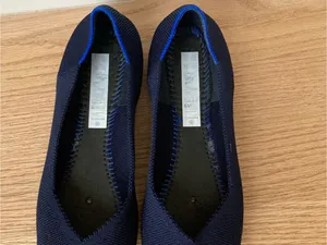 Rothy's Navy Knit V‑Cut Ballet Flats thumbnail 4