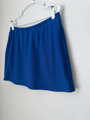 Nike Dri-FIT Royal‎ Blue Athletic Skort Tennis Golf Skirt Womens Large thumbnail 2