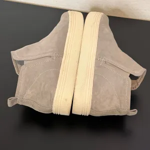 Dolce Vita High Top Platform Sneakers Ankle Bootie Womens 10 Gray Faux Suede thumbnail 9