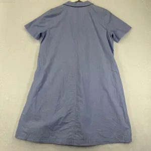 Madewell Womens‎ Blue Cotton Shirt Dress Size S Short Sleeve Collared Casual thumbnail 8