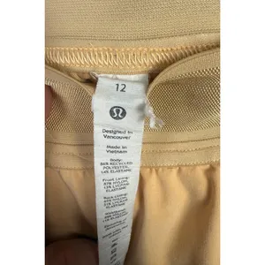 Lululemon Court Rival High-Rise Skirt 12 Summer Glow Activewear Athleisure thumbnail 3