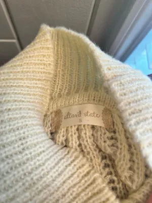 Altar'd State Knit Sweater Cream thumbnail 2