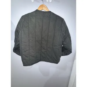 RAG &‎ BONE Liner Quilted Slub Cotton Canvas Jacket Army Green Size Small Boho thumbnail 6