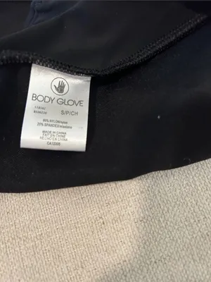 Body Glove black bikini bottoms with moderate coverage, Black, Small, NWT thumbnail 5