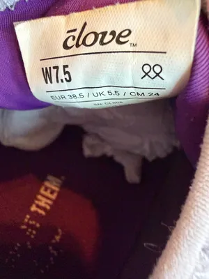 Clove Classic Sneakers Lavender Water Repellent Bungee Lace Nursing Size 7.5 thumbnail 13