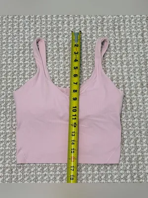 lululemon Pink Align Ribbed Tank Top size 8 thumbnail 5