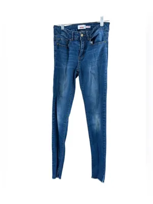 BONGO Dark Blue High-Rise Skinny Jeans thumbnail 9