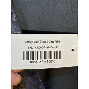 Baltic Born Ardley Maxi Dress Slate Print Size 1XL Floral thumbnail 8