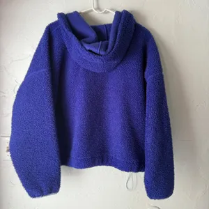 Wild Fable Womens Purple Fleece Sherpa Quarter Zip Hoodie‎ Top XXL Plus thumbnail 8
