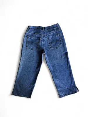 Sonoma Life + Style Denim Capris Size 8 thumbnail 4