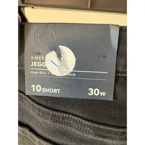 American Eagle High Rise Dream Stretch Jegging Proper Black 10 Short 30W 2654 thumbnail 6