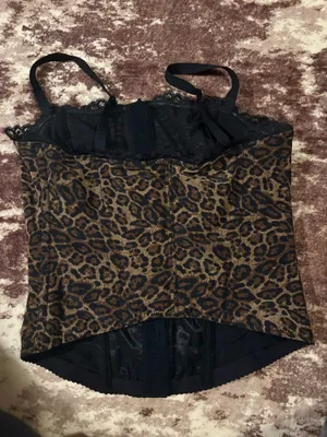 Cheetah corset Brown Size L thumbnail 4