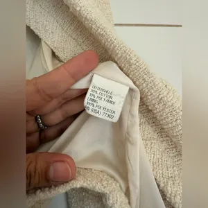 Zara cream Boucle Jacket thumbnail 2