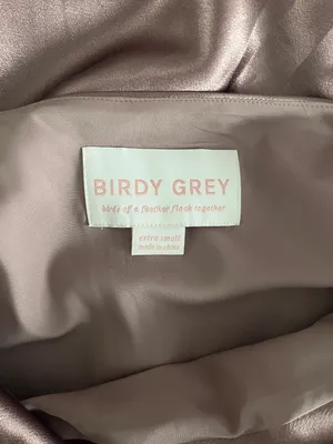 Birdy Grey Satin Midi Dress thumbnail 4