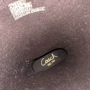 Coach Brown Rubber Logo Rain Boots Size 6 US thumbnail 7
