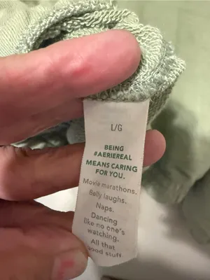 aerie Olive Green Zip Front Hooded Bomber Jacket thumbnail 8