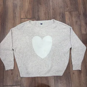 American Eagle Outfitters Whoa So Soft Sweater Womens Medium Beige Ballet-Neck thumbnail 2