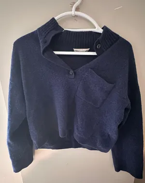 Everlane Recashmere Henley Sweater thumbnail 1