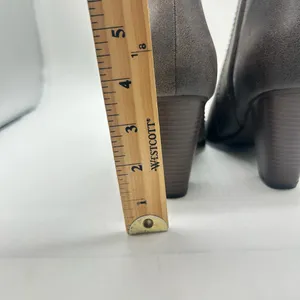 Forever Boots Womens 10 Brown Camila-65 Block‎ Heel Ankle Booties NEW thumbnail 7
