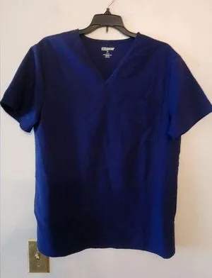 Scrubstar purple scrub top size small thumbnail 1