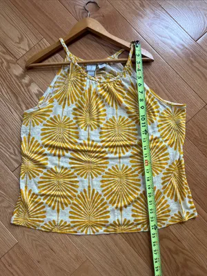 Joie Floral Print Braided-Strap linen Camisole tank vibrant whimsy cottagecore thumbnail 6
