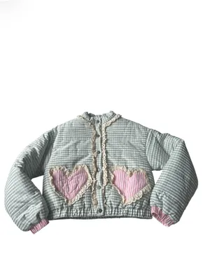Altar'd State Gemma Gingham Jacket thumbnail 3