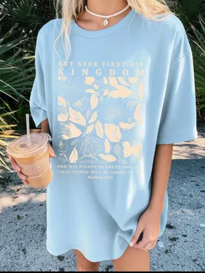 Shein T-Shirt Oversized thumbnail 1