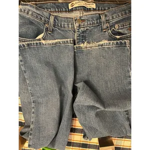‎Harley Davidson Straight Leg Jeans Blue Size 10P thumbnail 10