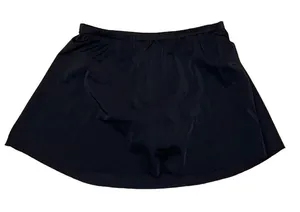 Caribbean Joe Black Swim Skirt Bathing Suit Bottom Swimwear Women's Size 10 NEW thumbnail 1