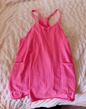 Pink Free People Mini Dress Small thumbnail 1