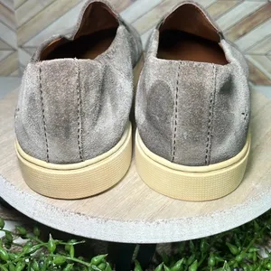 Frye Gemma Cap Suede Loafer 8 Fall Casual Leather Brown Tan Minimalist‎ thumbnail 4