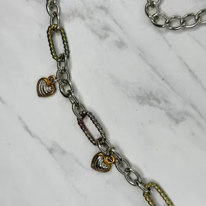 Heart Charm Silver Gold Chain Belt 2X/3X (2X/3X) ✨ thumbnail 8