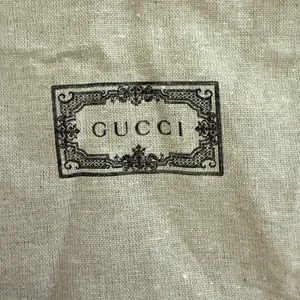 Gucci Dust Bag Storage Cover Travel Drawstring Shoes 17.5x8.25 thumbnail 2
