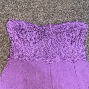 Free People FP One Adella Corset Maxi‎ Dress Beauty Berry Small thumbnail 5