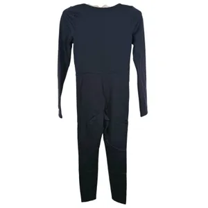 NWT Wilfred Free Aritzia Maxe Jumpsuit Size Small Black Boho Slimming Minimalist thumbnail 3