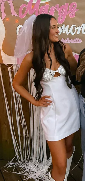 Gianni Bini Dress White thumbnail 3