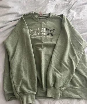 UVA Alpha Phi Sweatshirt Size L thumbnail 1