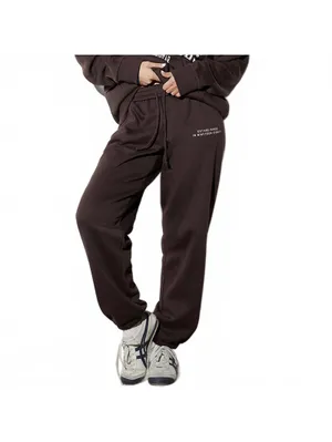 Pacsun Los Angeles Nineteen Eighty Texture Sweatpants NWT LA Brown Small thumbnail 2