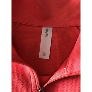 Women’s GAPFIT Coral Long Sleeve Mesh Fitted‎ Zip Up Athletic Jacket Size XS thumbnail 3