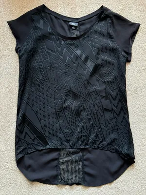 Mossimo Woman's Black Lightweight Top Large thumbnail 9