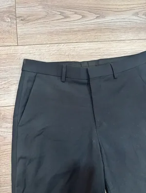 Express Men’s Slim Fit Black Dress Pants 31x32 thumbnail 3