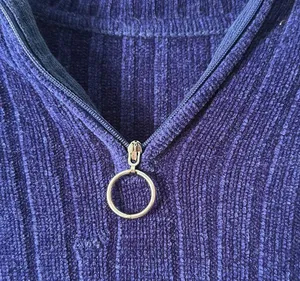Blue knit sweater Size L thumbnail 3