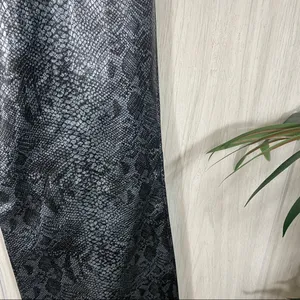 Paris Blues Faux Leather Snake Print Flare Pants size 3 thumbnail 7