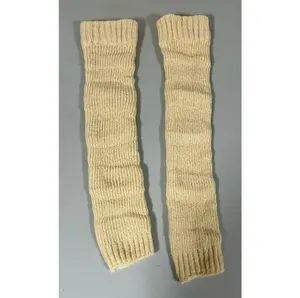 Tan Beige Nude Knit Leg Warmers ✨ thumbnail 2