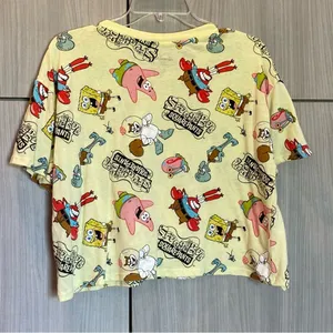 SpongeBob Squarepants Cropped T thumbnail 6