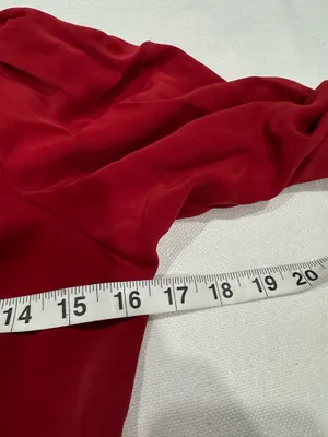 Abercrombie Red Long Sleeve Mini Dress thumbnail 7
