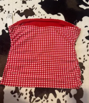 Red Tube Top Size L thumbnail 2
