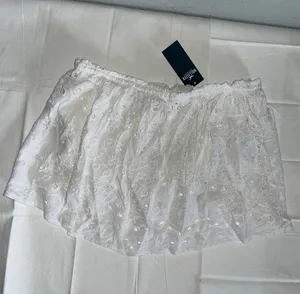 Hollister White Bandeau Crop Top thumbnail 1